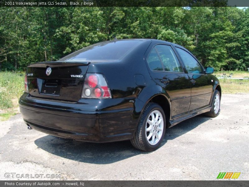 Black / Beige 2001 Volkswagen Jetta GLS Sedan