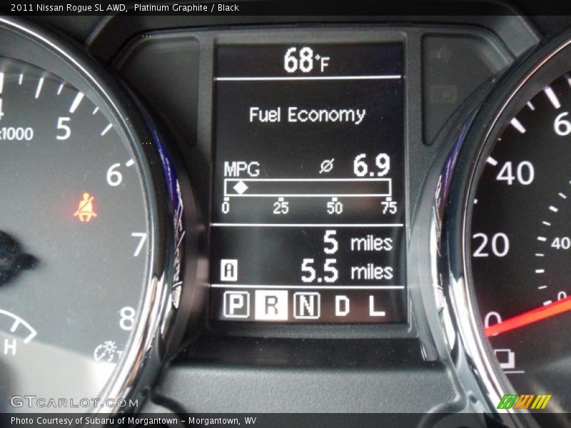 Platinum Graphite / Black 2011 Nissan Rogue SL AWD