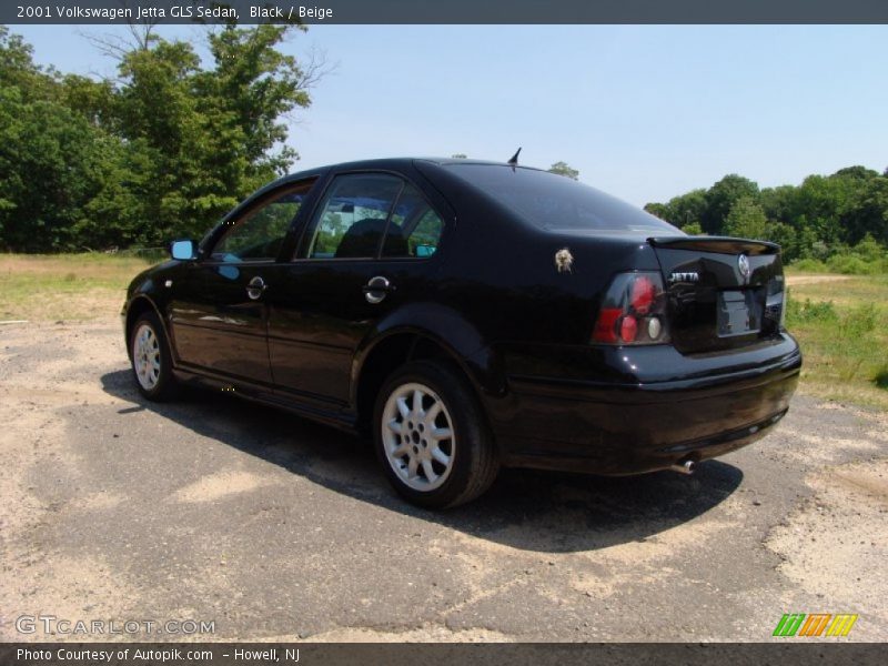 Black / Beige 2001 Volkswagen Jetta GLS Sedan