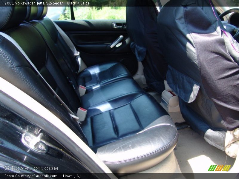 Black / Beige 2001 Volkswagen Jetta GLS Sedan