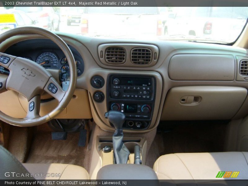 Majestic Red Metallic / Light Oak 2003 Chevrolet TrailBlazer EXT LT 4x4