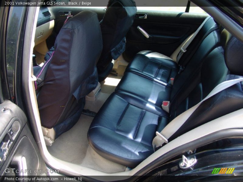 Black / Beige 2001 Volkswagen Jetta GLS Sedan