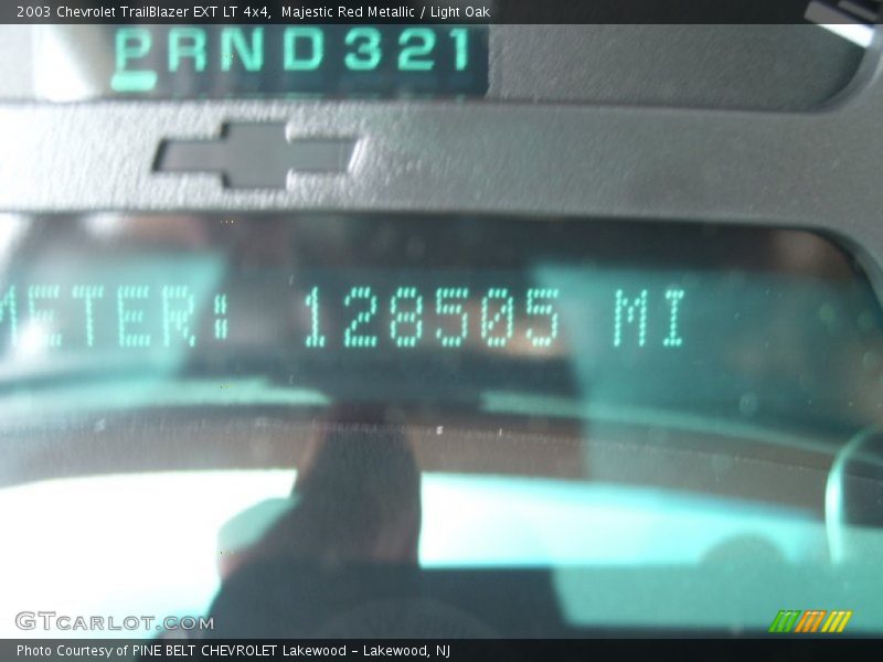 Majestic Red Metallic / Light Oak 2003 Chevrolet TrailBlazer EXT LT 4x4