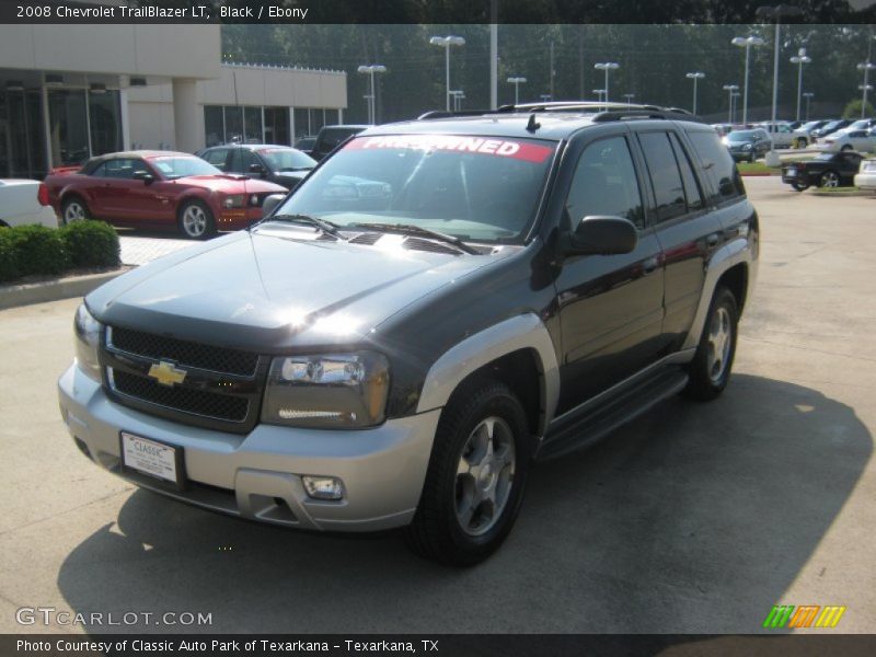 Black / Ebony 2008 Chevrolet TrailBlazer LT