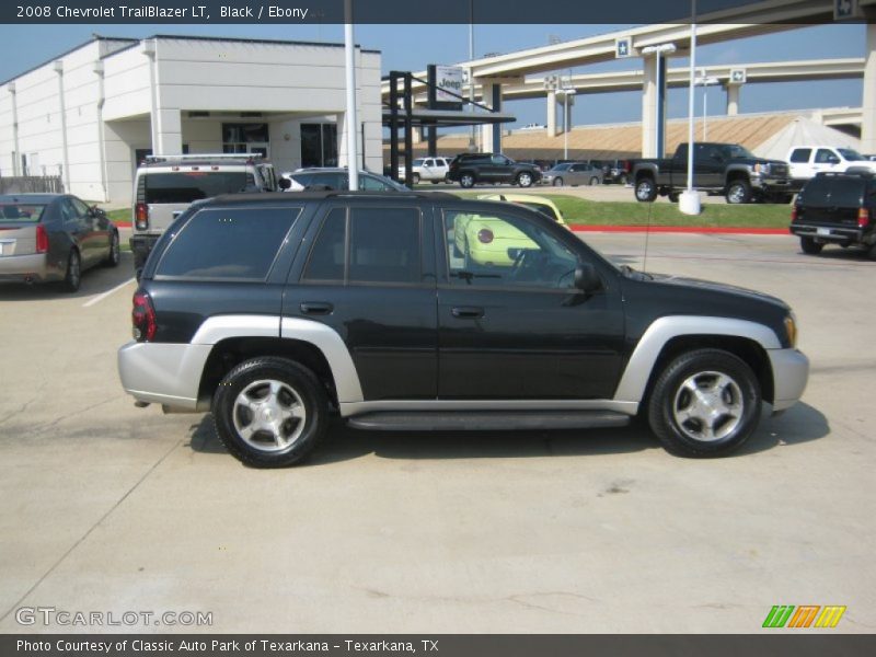 Black / Ebony 2008 Chevrolet TrailBlazer LT