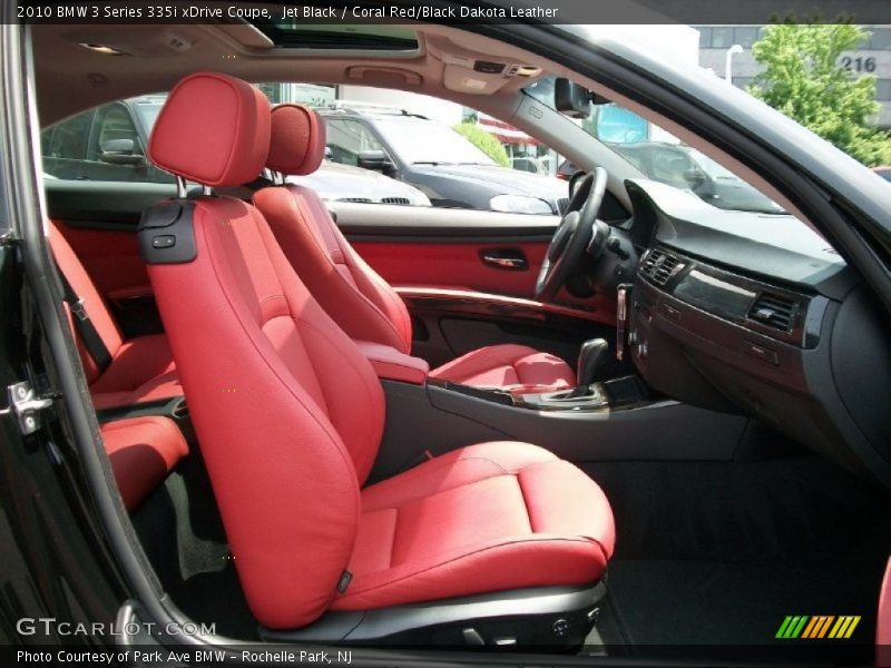  2010 3 Series 335i xDrive Coupe Coral Red/Black Dakota Leather Interior