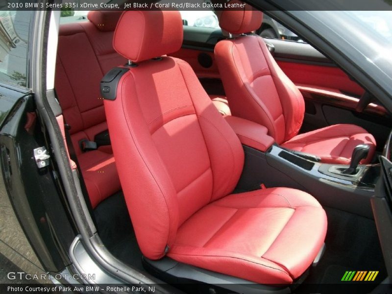  2010 3 Series 335i xDrive Coupe Coral Red/Black Dakota Leather Interior