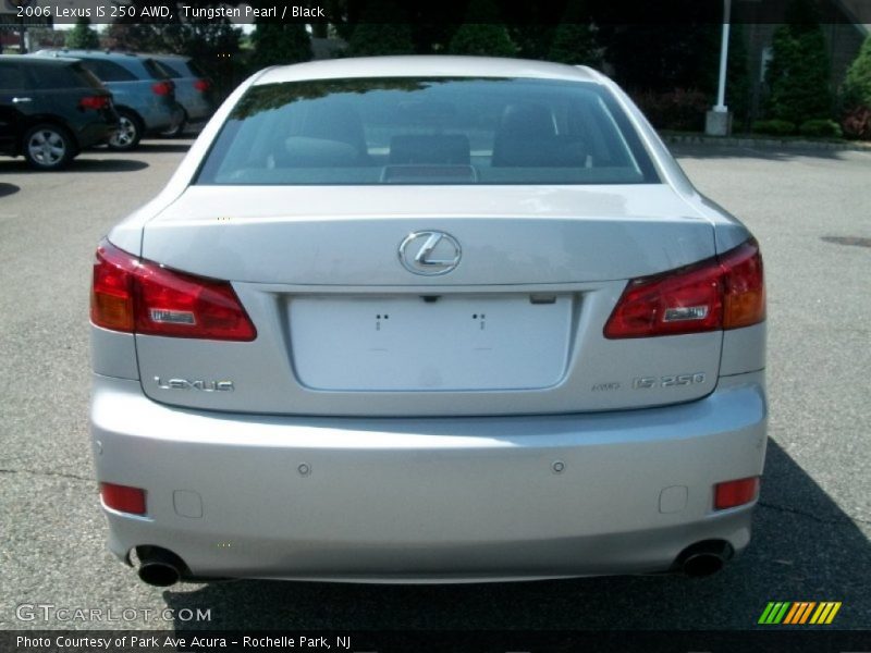 Tungsten Pearl / Black 2006 Lexus IS 250 AWD