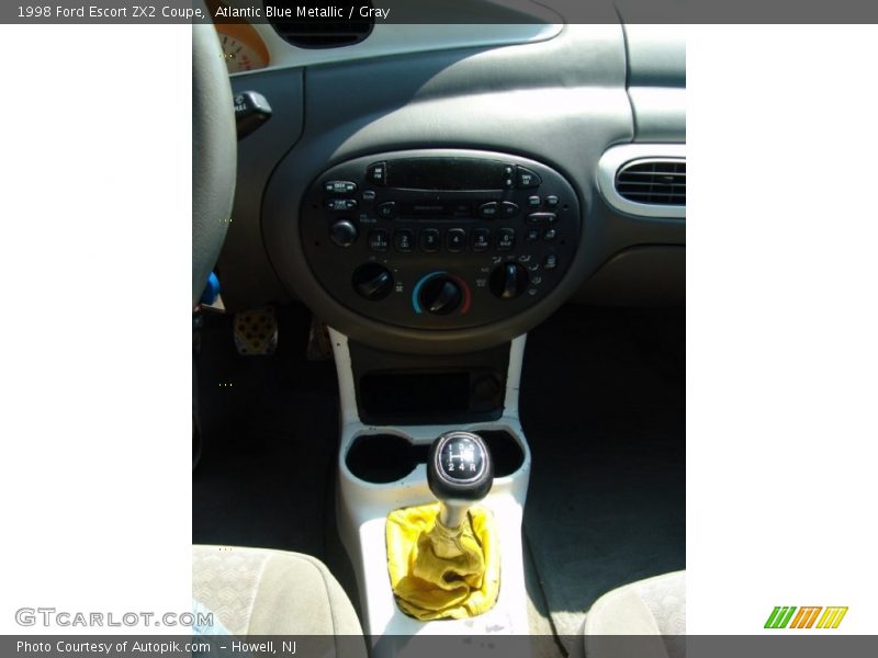 Atlantic Blue Metallic / Gray 1998 Ford Escort ZX2 Coupe