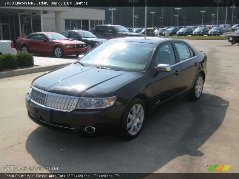 Black / Dark Charcoal 2008 Lincoln MKZ Sedan