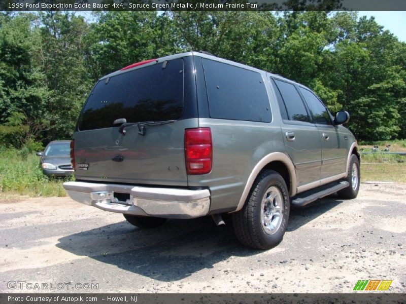 Spruce Green Metallic / Medium Prairie Tan 1999 Ford Expedition Eddie Bauer 4x4