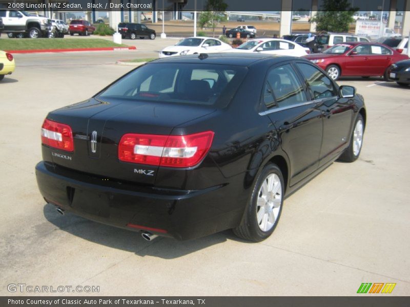 Black / Dark Charcoal 2008 Lincoln MKZ Sedan