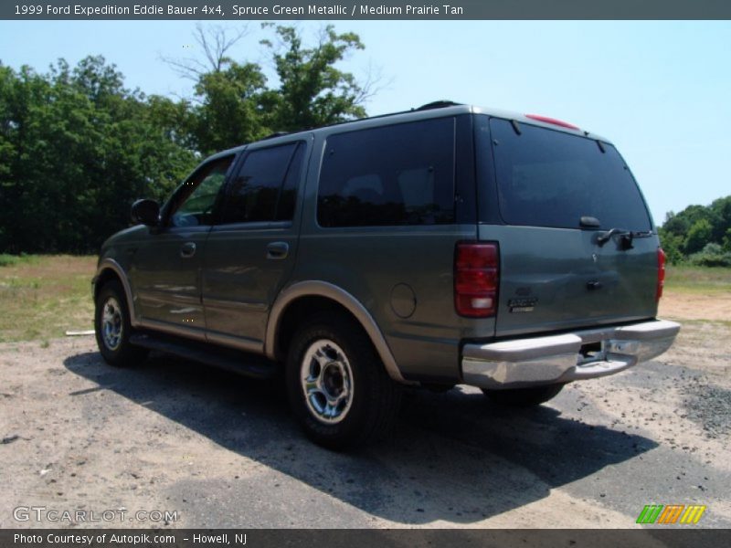 Spruce Green Metallic / Medium Prairie Tan 1999 Ford Expedition Eddie Bauer 4x4