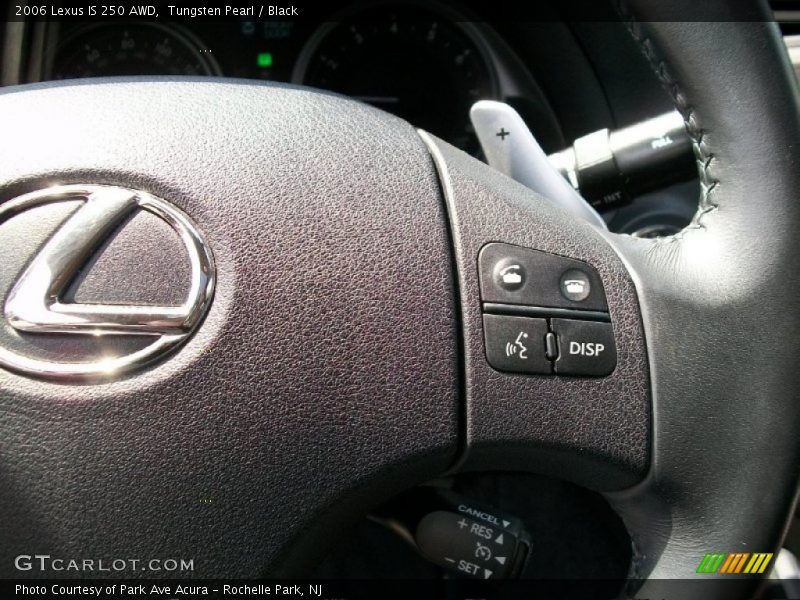 Tungsten Pearl / Black 2006 Lexus IS 250 AWD