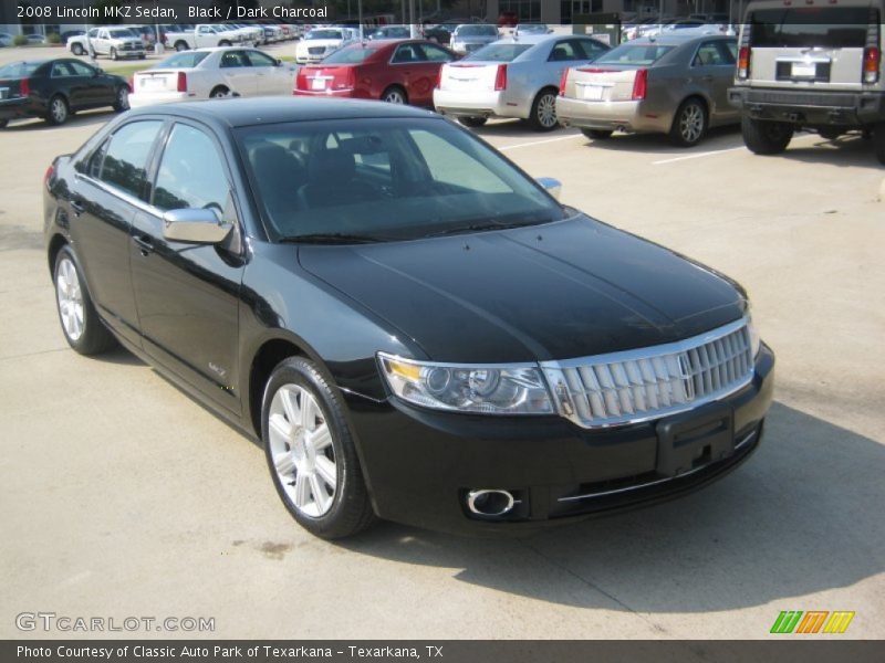 Black / Dark Charcoal 2008 Lincoln MKZ Sedan