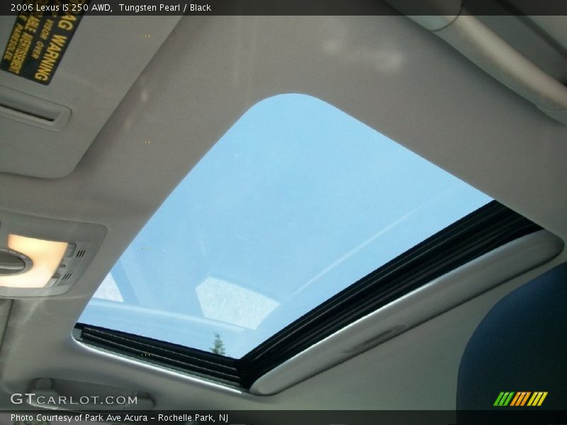 Tungsten Pearl / Black 2006 Lexus IS 250 AWD