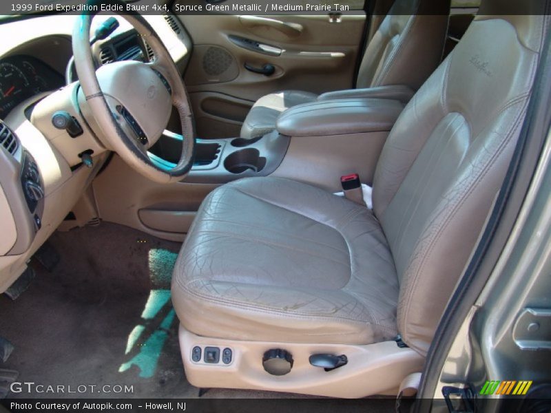 Spruce Green Metallic / Medium Prairie Tan 1999 Ford Expedition Eddie Bauer 4x4