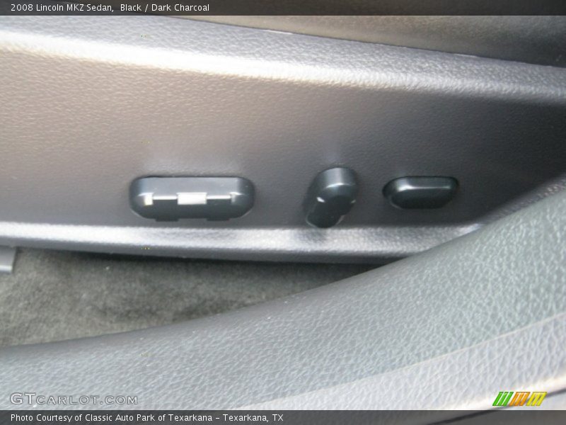 Black / Dark Charcoal 2008 Lincoln MKZ Sedan