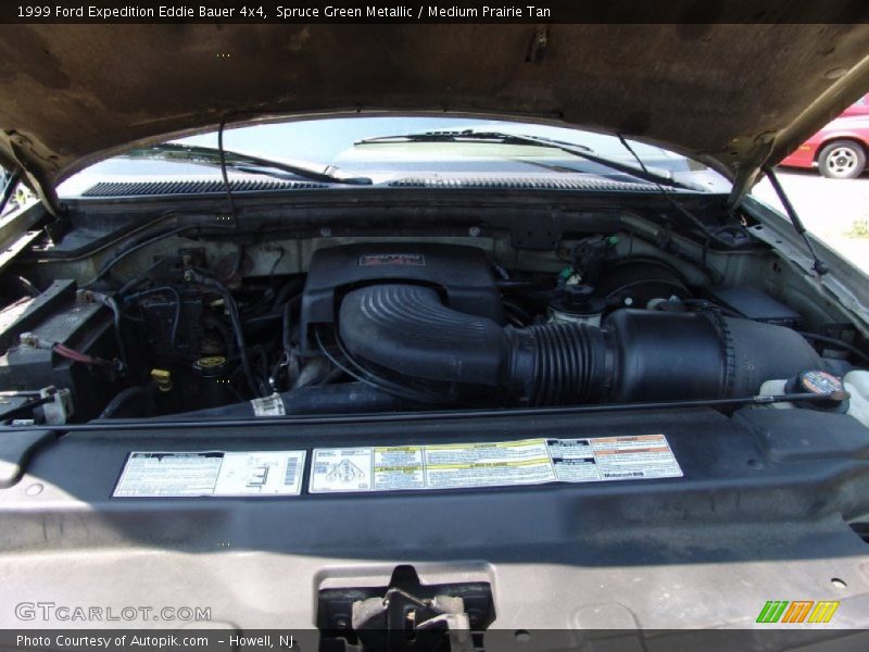 Spruce Green Metallic / Medium Prairie Tan 1999 Ford Expedition Eddie Bauer 4x4