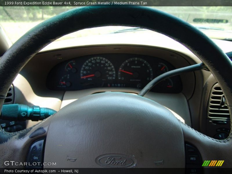 Spruce Green Metallic / Medium Prairie Tan 1999 Ford Expedition Eddie Bauer 4x4
