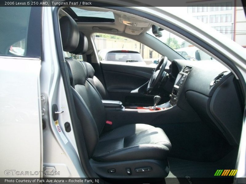 Tungsten Pearl / Black 2006 Lexus IS 250 AWD