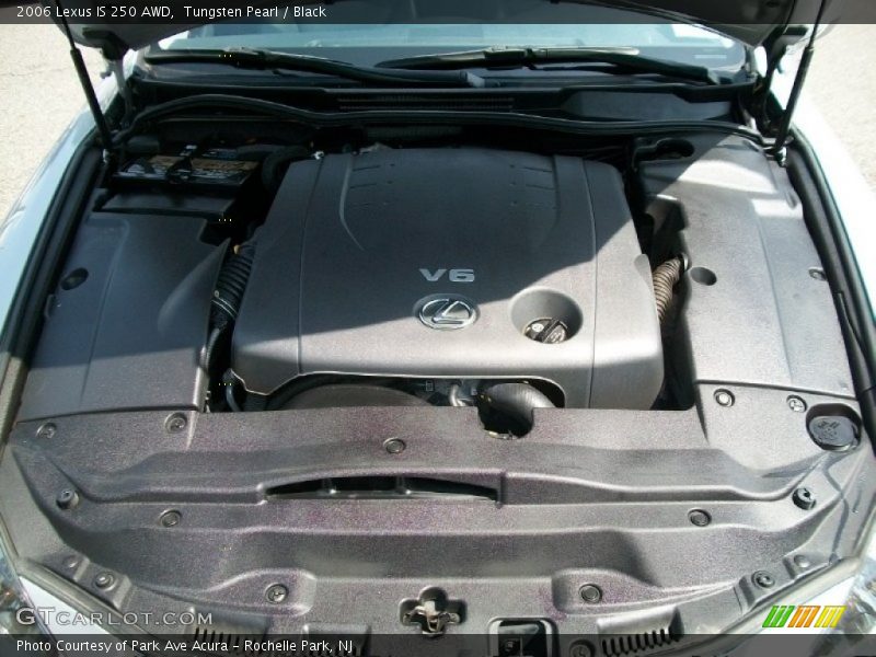 Tungsten Pearl / Black 2006 Lexus IS 250 AWD