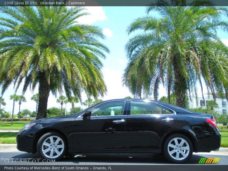 Obsidian Black / Cashmere 2008 Lexus ES 350