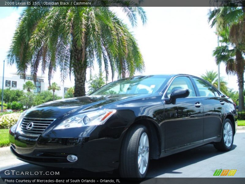Obsidian Black / Cashmere 2008 Lexus ES 350