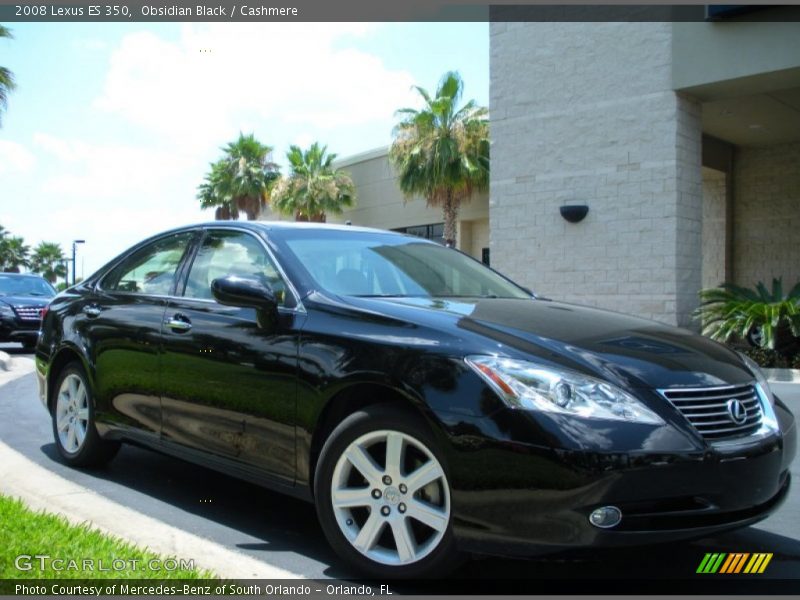 Obsidian Black / Cashmere 2008 Lexus ES 350