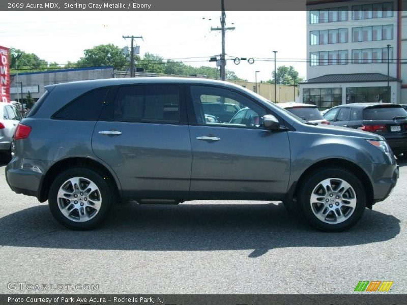 Sterling Gray Metallic / Ebony 2009 Acura MDX