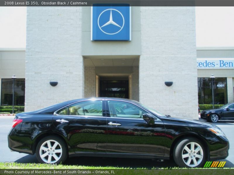 Obsidian Black / Cashmere 2008 Lexus ES 350