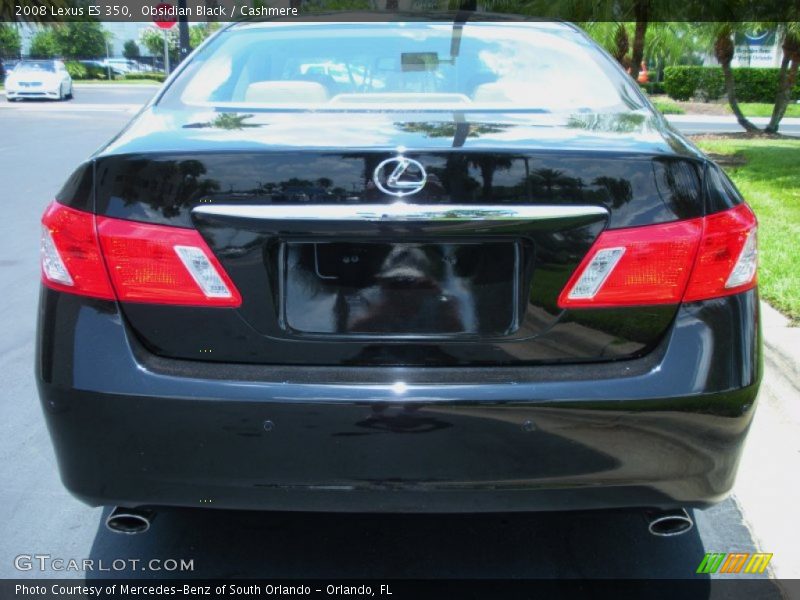 Obsidian Black / Cashmere 2008 Lexus ES 350