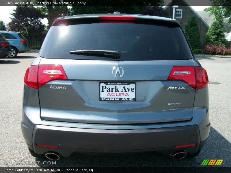 Sterling Gray Metallic / Ebony 2009 Acura MDX