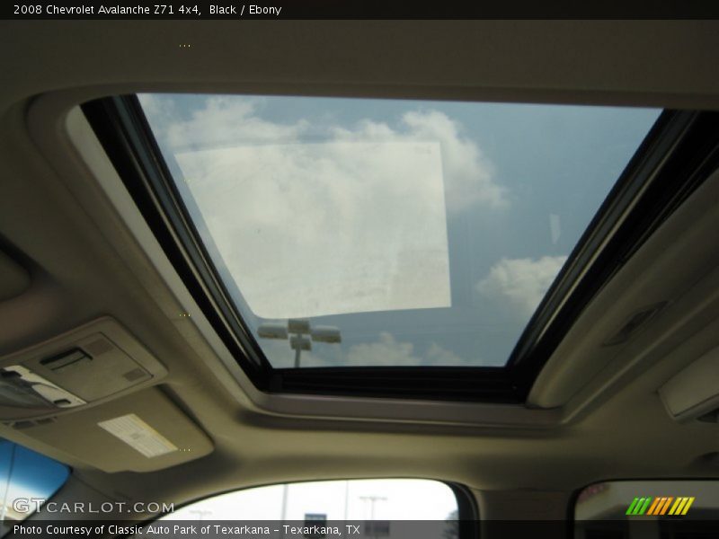 Black / Ebony 2008 Chevrolet Avalanche Z71 4x4