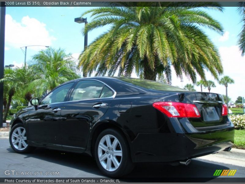 Obsidian Black / Cashmere 2008 Lexus ES 350