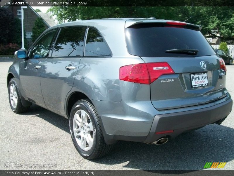 Sterling Gray Metallic / Ebony 2009 Acura MDX