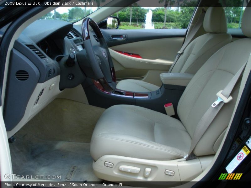 Obsidian Black / Cashmere 2008 Lexus ES 350