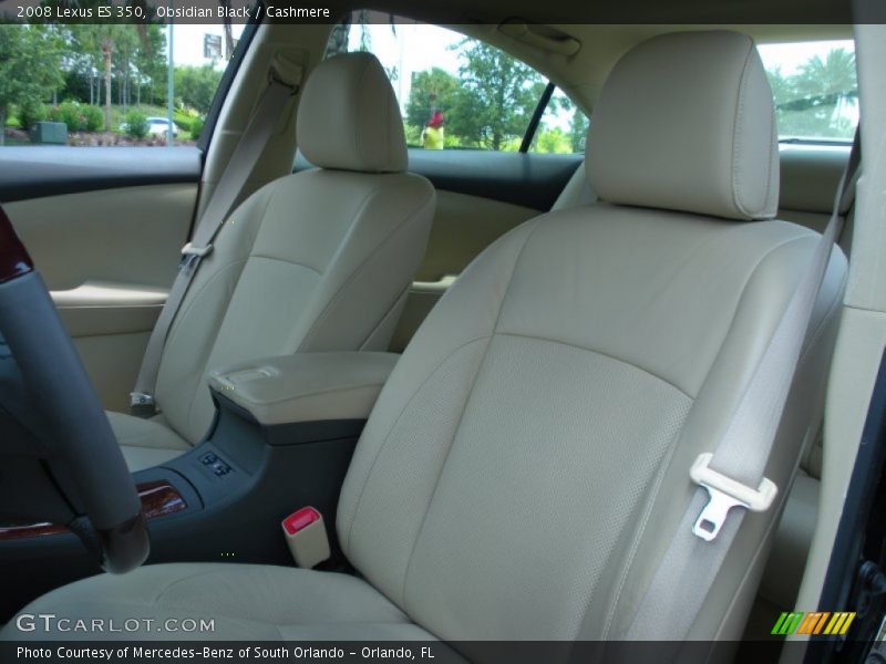 Obsidian Black / Cashmere 2008 Lexus ES 350