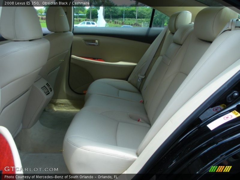 Obsidian Black / Cashmere 2008 Lexus ES 350