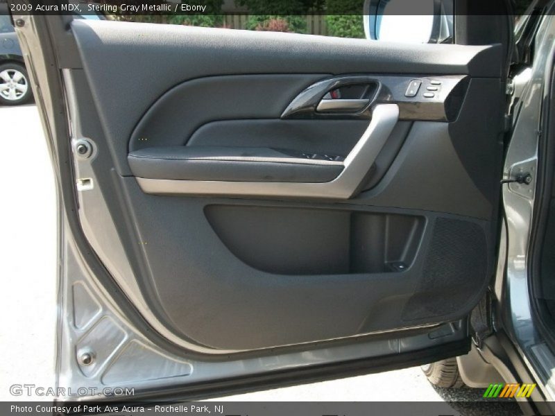 Sterling Gray Metallic / Ebony 2009 Acura MDX