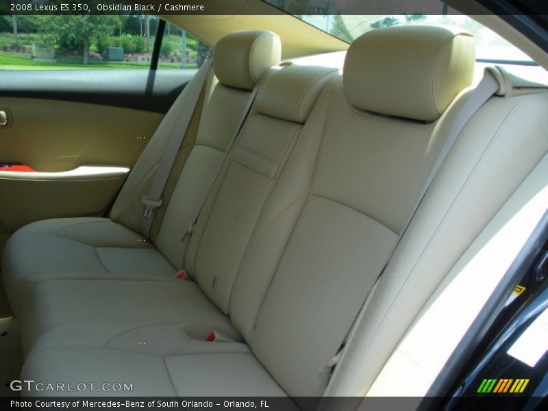 Obsidian Black / Cashmere 2008 Lexus ES 350
