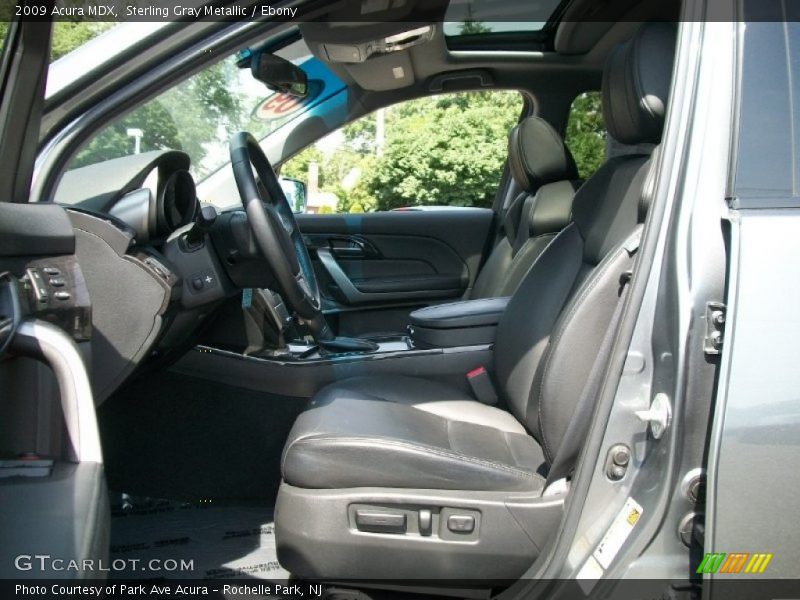 Sterling Gray Metallic / Ebony 2009 Acura MDX