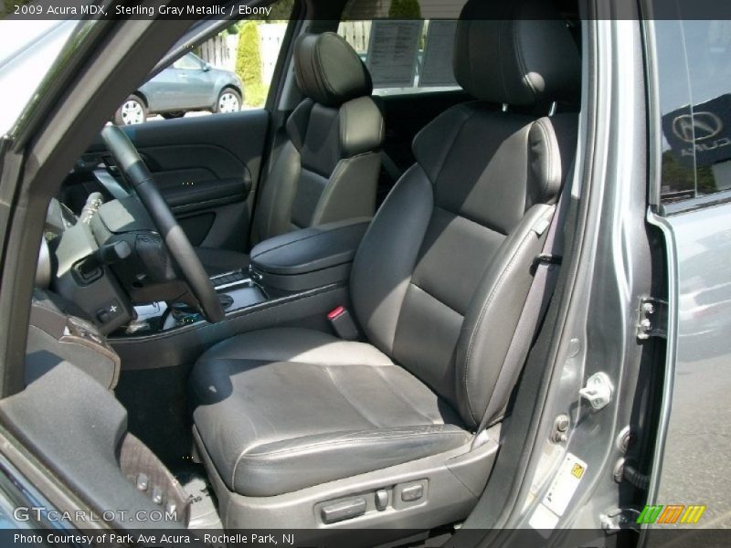 Sterling Gray Metallic / Ebony 2009 Acura MDX
