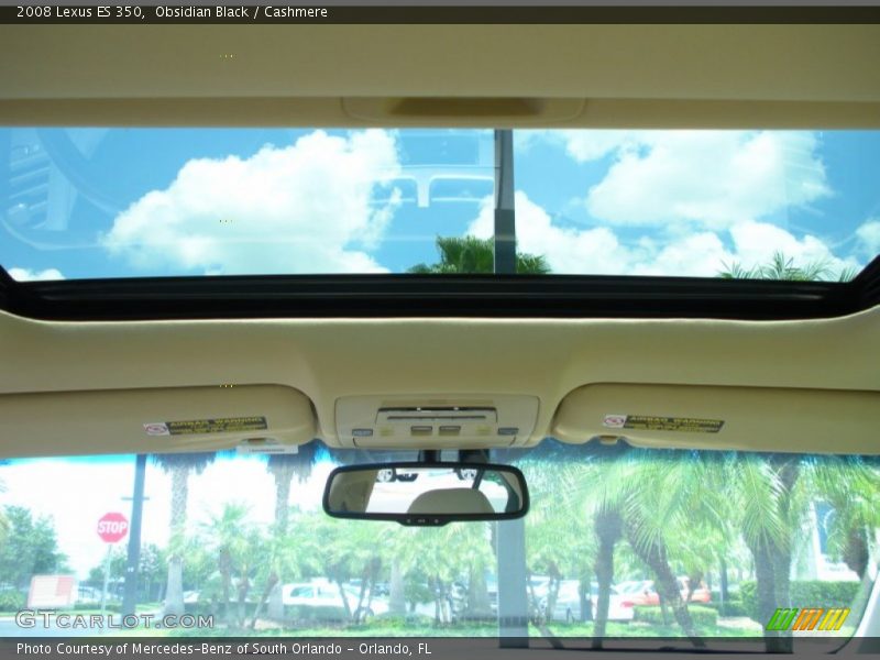 Obsidian Black / Cashmere 2008 Lexus ES 350