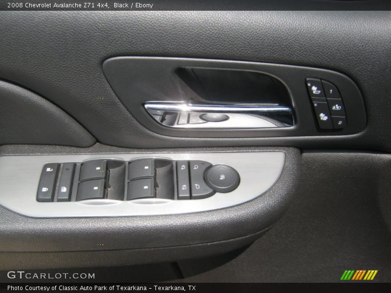 Black / Ebony 2008 Chevrolet Avalanche Z71 4x4