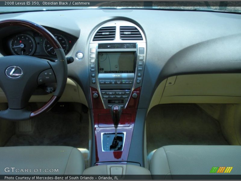 Obsidian Black / Cashmere 2008 Lexus ES 350