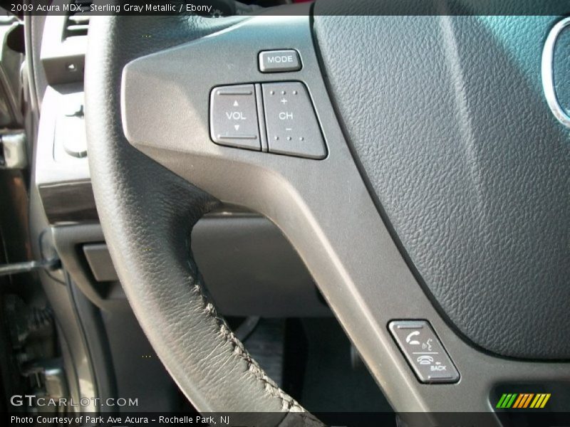 Sterling Gray Metallic / Ebony 2009 Acura MDX