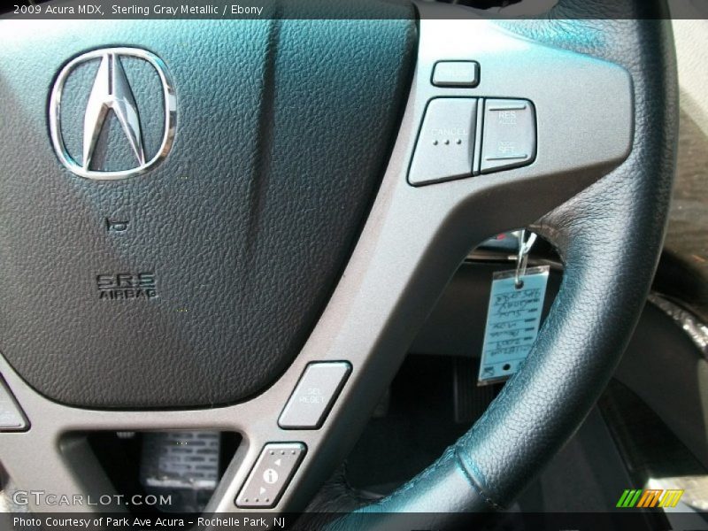 Sterling Gray Metallic / Ebony 2009 Acura MDX