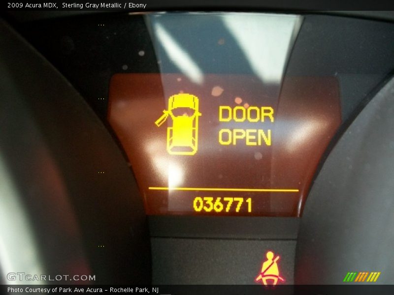 Sterling Gray Metallic / Ebony 2009 Acura MDX