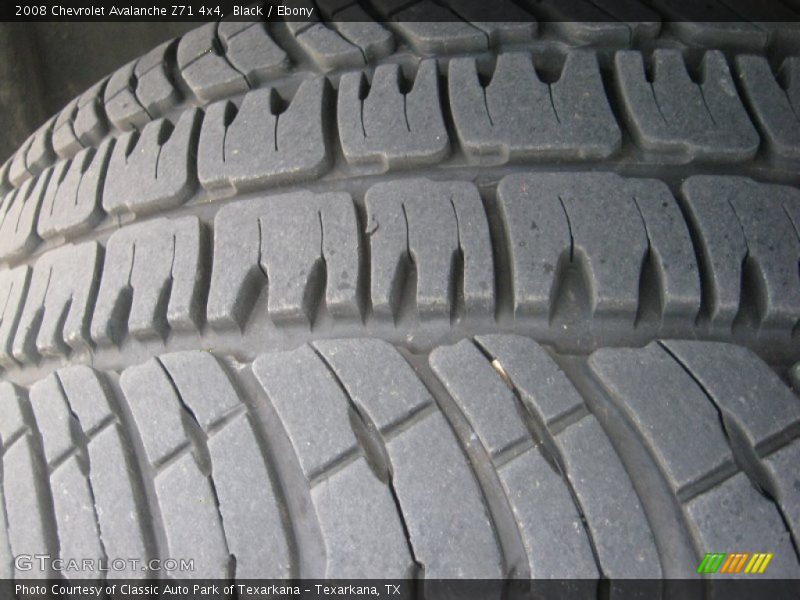 Black / Ebony 2008 Chevrolet Avalanche Z71 4x4